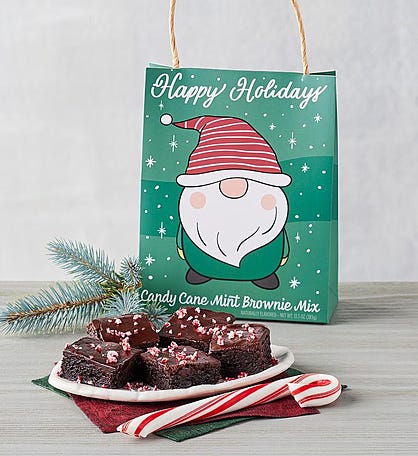 Candy Cane Mint Brownie Mix